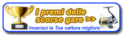 La lista dei premi vinti nelle scorse gare