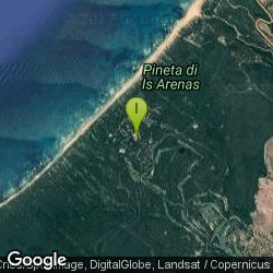Lo spot di pesca di Spiaggia di is arenas spigola di oltre 5kg a surfcasting