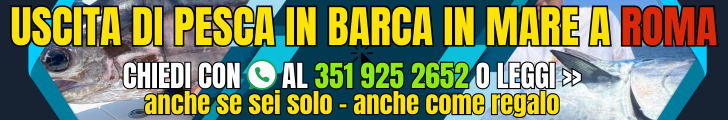 Uscite di pesca in mare