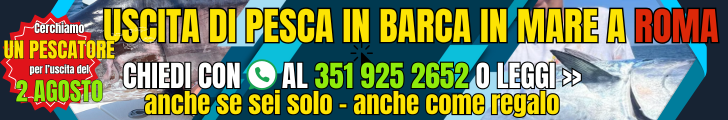 Uscite di pesca in mare