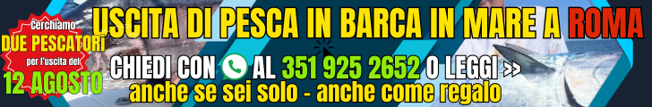 Uscite di pesca in mare