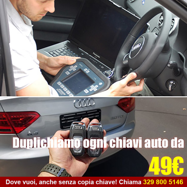 Duplica la tua chiave auto a Roma