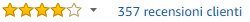 357 commenti dai clienti