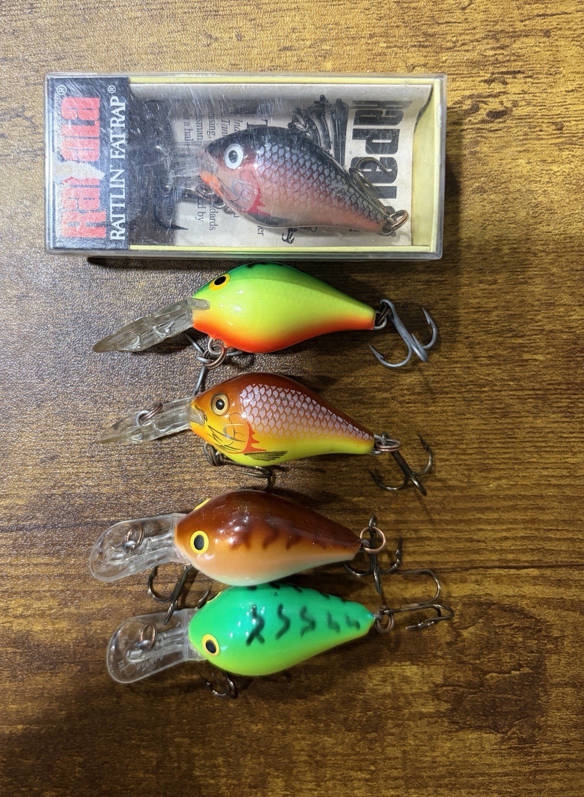 Rapala Rattlin Fat Rap Lures