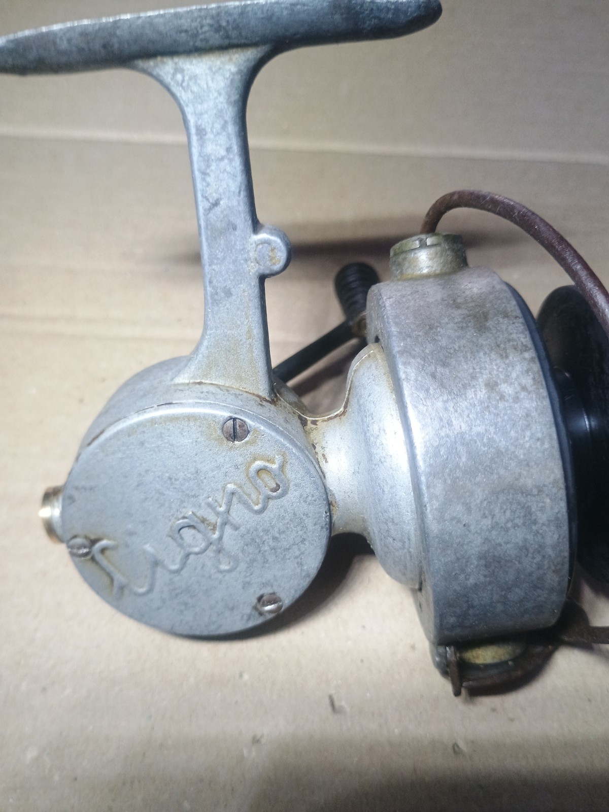 Mulinello Cigno Made In Italy Anni 40/50 Vintage Reel