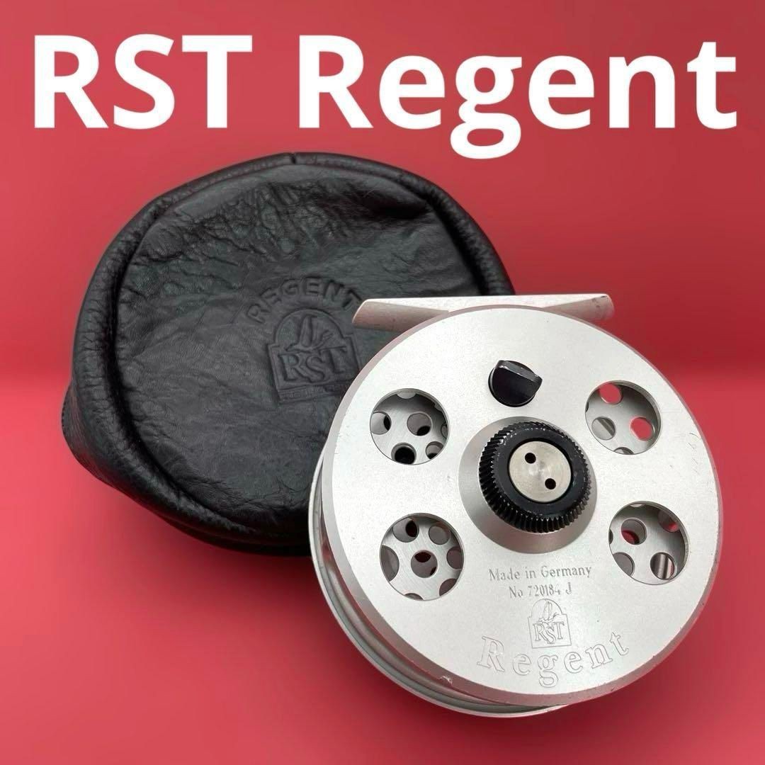 Mulinello a mosca RST Regent n.720184J made in Germany argento custodia originale pesca
