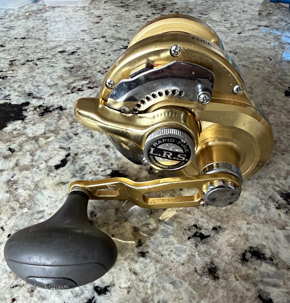 Mulinello Shimano Torsa 16 Gold Leva Trascinatore Trolling Destro Recupero