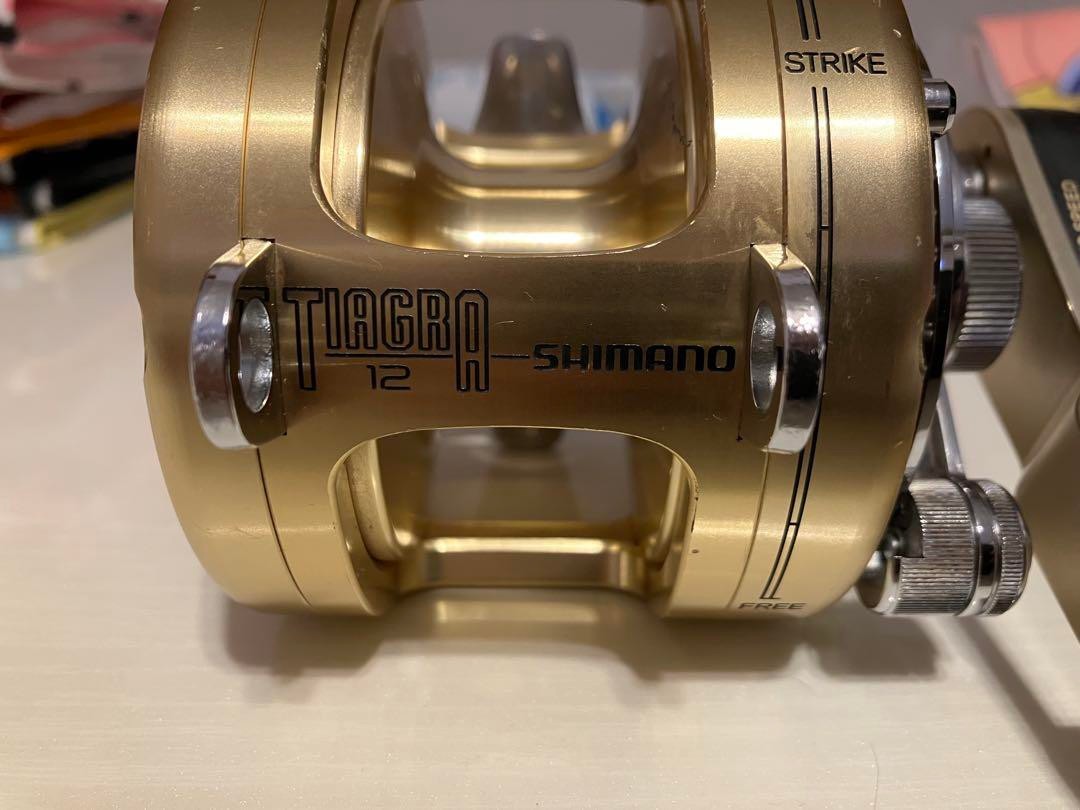 Mulinello da Pesca Shimano Tiagra 12 Leve Drag RH Acqua Salata