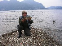     Cavedano sul lago Orta a Pella  