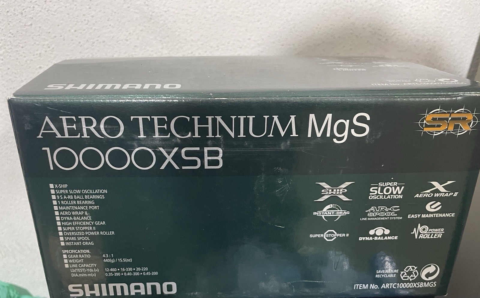 Mulinello Shimano Aero Technium Mgs Xsb