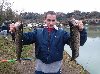 Doppietta di Big Trout - Lago Le Palme Roma