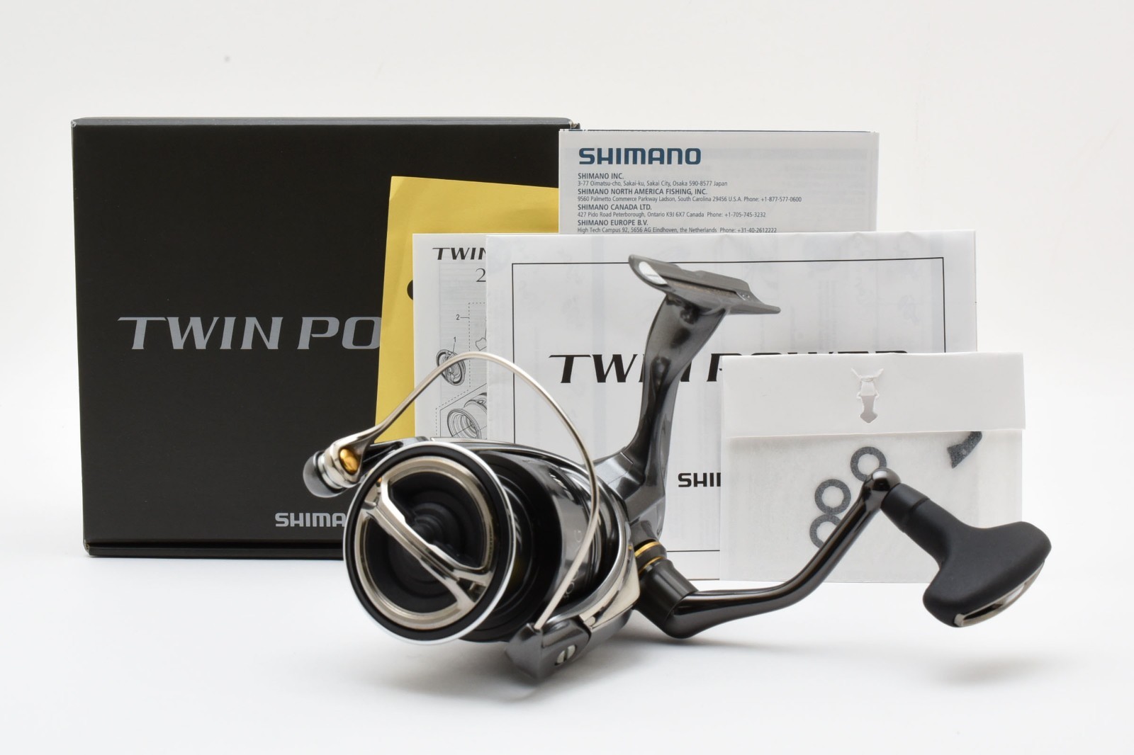 Shimano 24 Doppio Potenza C3000XG Spinning Mulinello Vicino Mint Da Japan #2549