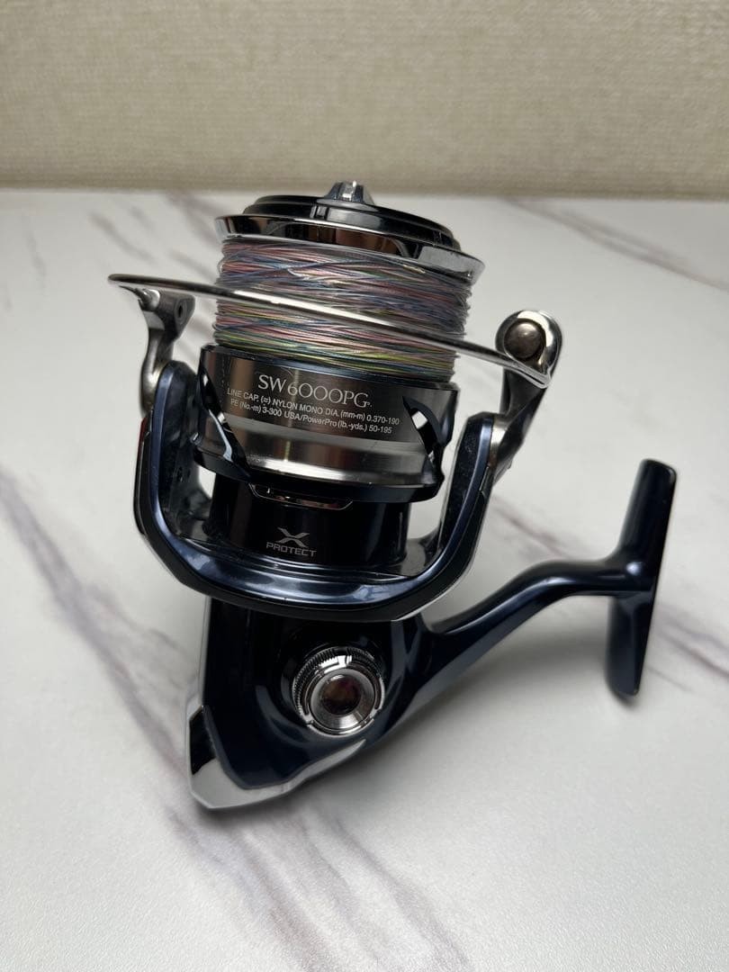 Mulinello Shimano 21 Twin Power SW 6000PG acqua salata usato quasi nuovo...