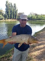 Ardea - Lago Bardi -  Carpa di quasi 5kg con boiles alla fragola