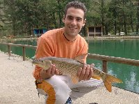 Barbo di oltre 2kg ai laghi Bellavalle