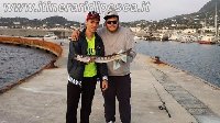 Corvina di oltre il kg e mezzo sempre alla  Spiaggia dei Maronti 