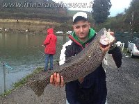 Big di 6kg ai Laghi mammut di Roma per Tiziano