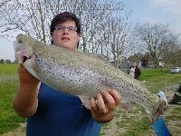 43 trote e una big trout di 1,570 kg