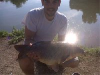 Carpa regina di 8kg al lago azzurro