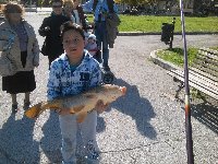 Carpa di oltre 5kg a torre del lago
