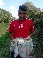 Carpa sul fiume Volturno
