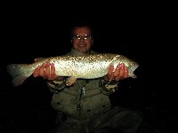 Valstagna fiume Brenta marmorata con livelli minimi del fiume 