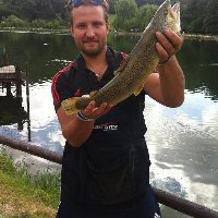 Fario di quasi due kg al lago Parco di Veio