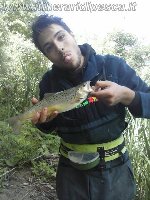 Lago Tacao - Trota salmonata da 7,5 kg