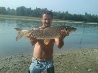 Fiume Po - Pavia - Super Barbo con il mio Aereo Feeder