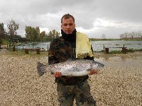 Laghi di Tor Pagnotta - Trota da 5.5kg con 