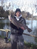 Laghi di Trigoria - Trota di 3.5kg con power trout