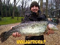 Laghi Trigoria - Super trota iridea 3,2kg