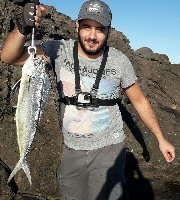 Lampuga in Sardegna con metal jig