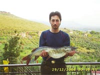 Luccio di 10kg nel lago di Rascino a top water