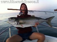 Fiumicino canale - Spigola di 5kg con Buginu 140