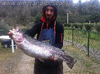 Oltre 6kg di trota ai laghi 4 valli di Roma