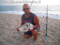 Orata di 1,7 kg a Beach Ledgering con il mio Alivio 4000fd