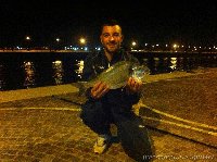 Pesca a fondo col gambero vivo a Fiumicino con orata di oltre 2kg