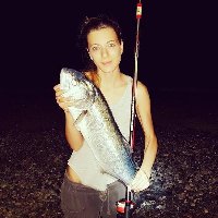 Pesca in Calabria - Serra a surfcasting con cefalo sgallato