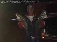 Spinning con mare in scaduta con spigola di quasi 3kg ad Anzio