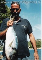 Porto Pollo come ti pesco orata di 4kg con Aero 6000