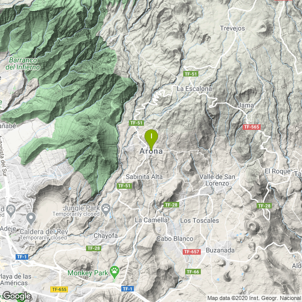 Il luogo di pesca. Lat: 28.0999496 Long: -16.6799770