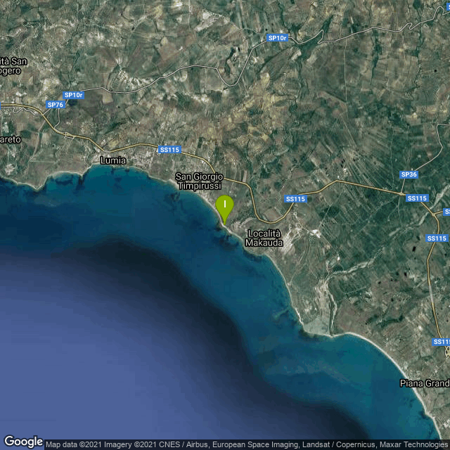 Il luogo di pesca. Lat: 37.485591 Long: 13.176683