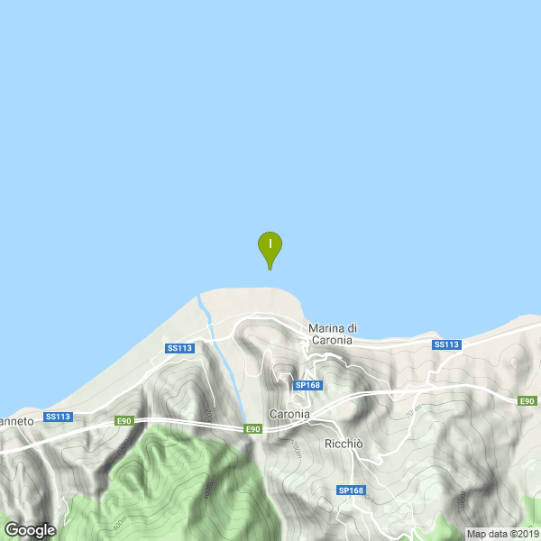 Le coordinate di questo lago a pagamento. Lat: 38.043224 Long: 14.437408