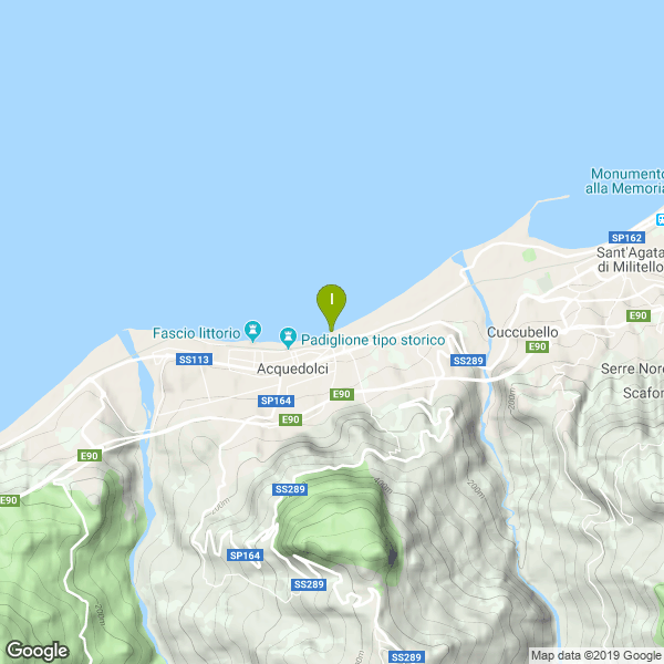 Le coordinate di questo lago a pagamento. Lat: 38.059986 Long: 14.589286