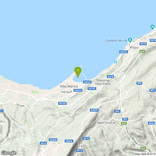 Il luogo di pesca. Lat: 38.718114 Long: 16.125815