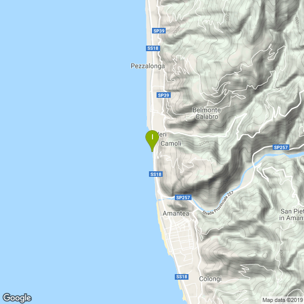 Il luogo di pesca. Lat: 39.151894 Long: 16.064947