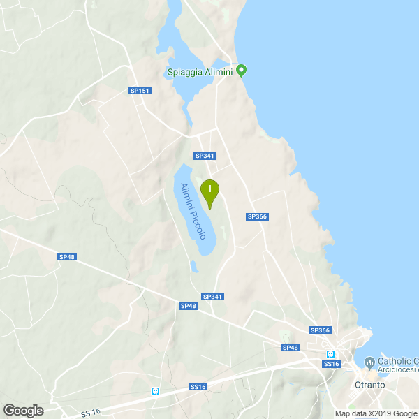 Le coordinate di questo lago a pagamento. Lat: 40.176775 Long: 18.451710