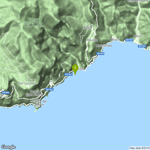 Il luogo di pesca. Lat: 40.630945 Long: 14.599881