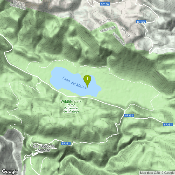 Le coordinate di questo lago a pagamento. Lat: 41.412029 Long: 14.399214